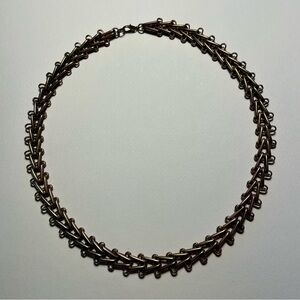 Beautiful Antique Brass Chain Necklace